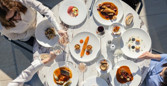 Sea View Restaurant in Cagnes-sur-Mer