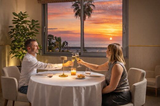 Saint-Valentin : Menu Spécial au Restaurant Bistronomique Beach à Cagnes-sur-Mer
